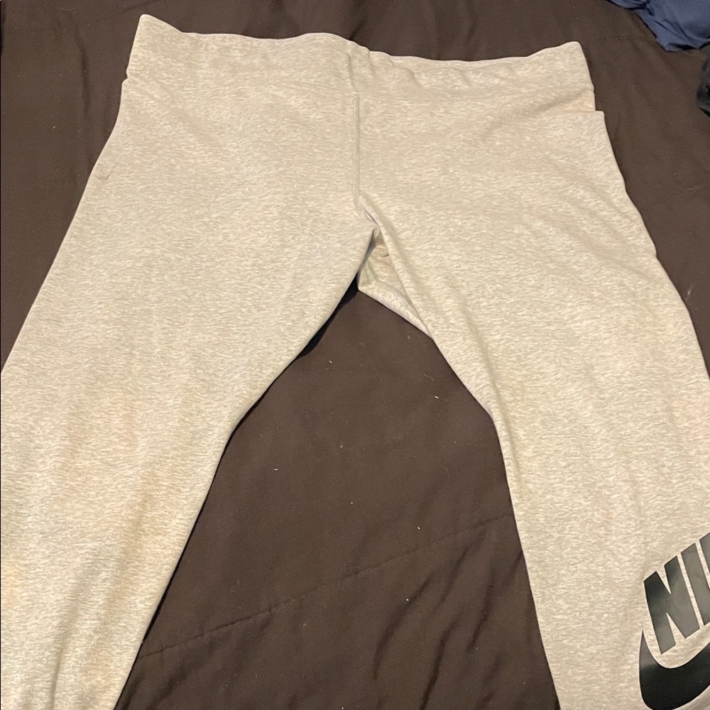 Nike Kids Light Gray Joggers